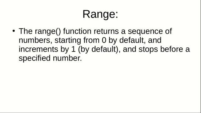 Python Tutorial 6 | Range Method смотреть онлайн