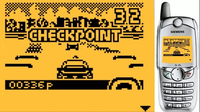 Racing Fever OLD JAVA GAME from Siemens SL45i (Sumea 2002 year) ORANGE EDITION смотреть онлайн