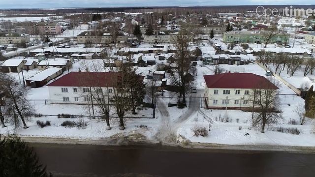 С высоты птичьего полёта - Шаблыкинский район - зима