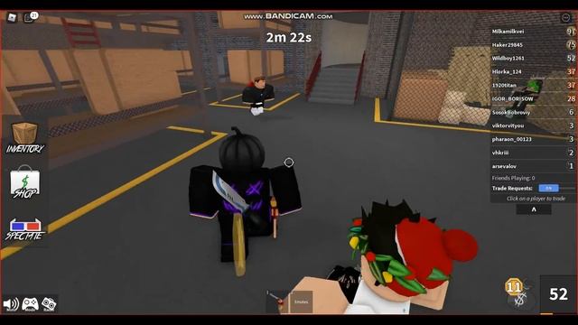 Играем в Roblox! 3 серия | Murder Mystery. смотреть онлайн