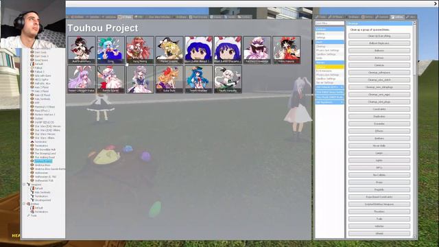 Touhou Tournament | GMOD смотреть онлайн