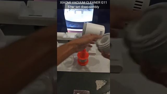 Xiaomi Vacuum Cleaner G11 - Filter set disassembly смотреть онлайн