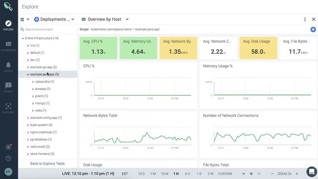 Sysdig Monitor - How to View Data Through Dashboards and Panels смотреть онлайн