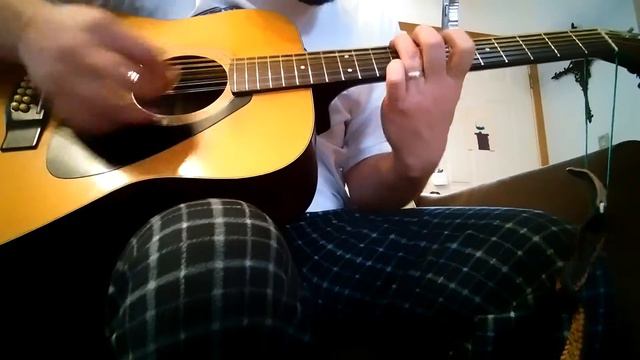 June Hymn on my 24-year-old Yamaha 12-string. смотреть онлайн