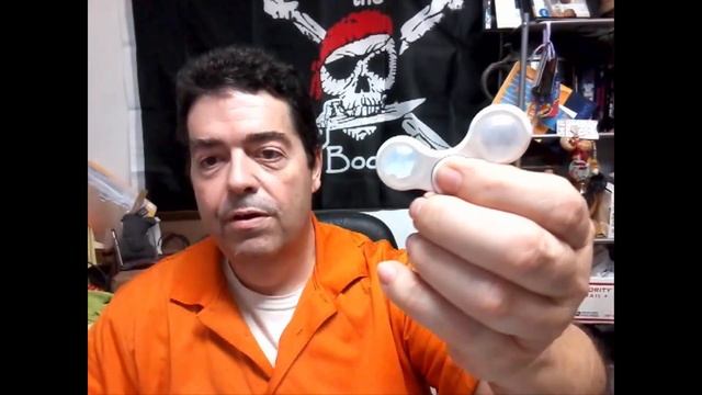 Fidget Spinner UNBOXING And REVIEW - LED BLUETOOTH SPEAKER FIDGET SPINNER