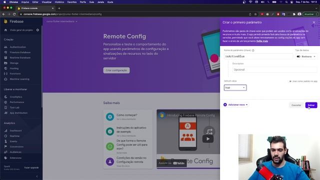 Curso Flutter NV2 - [03] - Firebase Remote Config смотреть онлайн