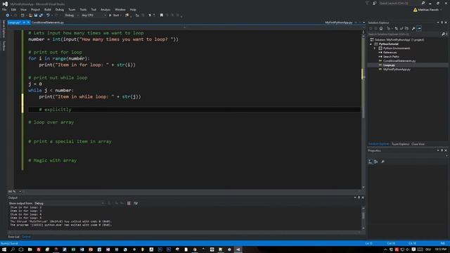 Python Beginner Tutorial: For & While Loops смотреть онлайн