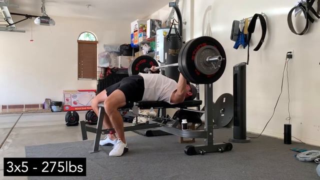 Bench Press - Phase 4/5 - Road to a 1300 gym total in first year of lifting смотреть онлайн