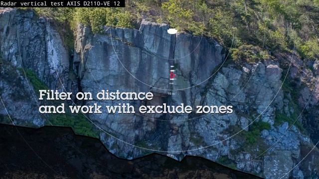AXIS D2110-VE Security Radar - reliable area protection смотреть онлайн