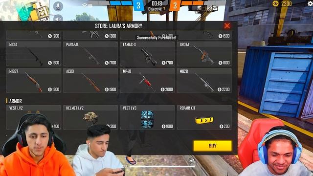 Lokesh Gamer Challenge Me And My Brother For 2 Vs 2 Clash Squad Battle? - Garena Free Fire смотреть онлайн