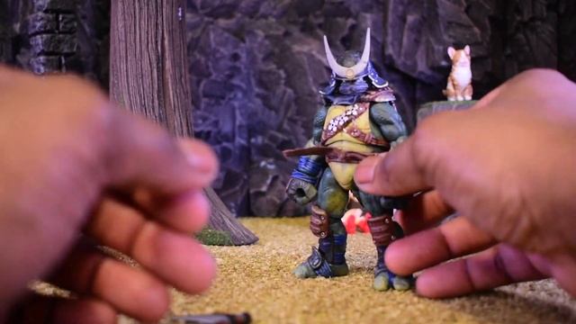 Fury Toys Ancient Power samurai spring (3rd Party TMNT Leo) смотреть онлайн