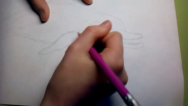 Учусь рисовать дельфина ))) смотреть онлайн