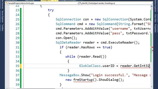 C#.Net how to create form login смотреть онлайн