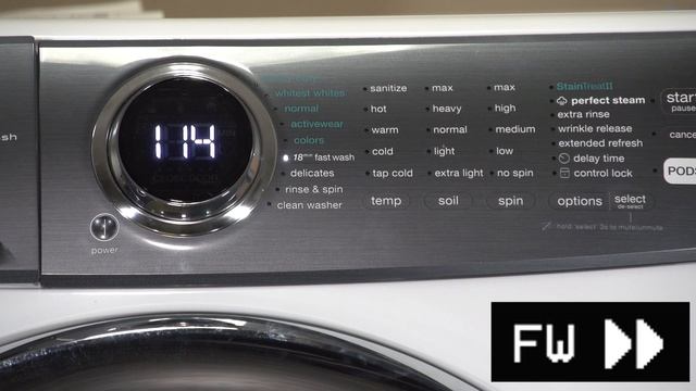 Electrolux Washing Machine Repair -  Test Mode