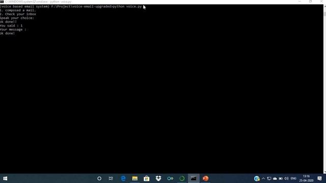 Project (2016CSEPID-07) Demonstration : Voice based email for Visually Challenged смотреть онлайн