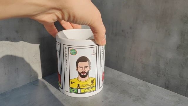 Кружка ФК Ливерпуль Хендерсон, Ван Дейк, Алиссон от Nawrocki Eugen смотреть онлайн