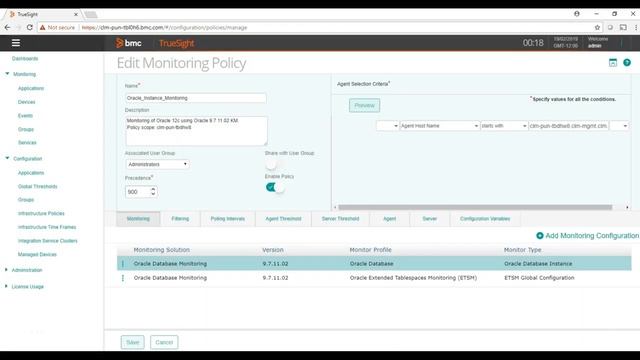 BMC TSOM Patrol: How to Enable Oracle Knowledge Module Debug using TrueSight смотреть онлайн