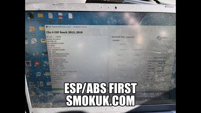 CLIO 4 ESP, ABS & DASH Mileage Correction ODOMETER ADJUSTMENT FULL OBD with SMOK Buy www.smokuk.com смотреть онлайн
