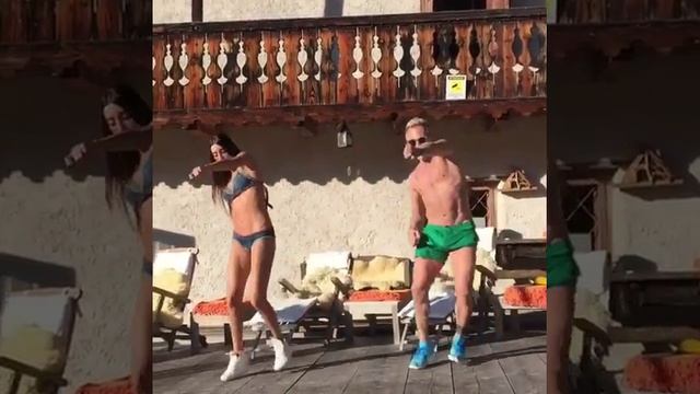 ?Новый танец ?Джаанлуки Вакки ! Зажигает на летний настроения зимой смотреть онлайн
