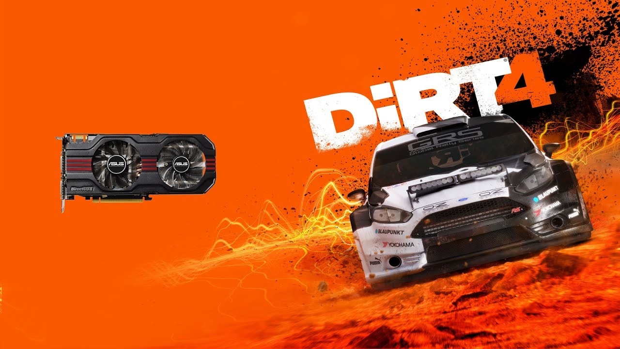 Dirt 4 / Дирт 4 на слабой видеокарте (устаревшее, перезалив)