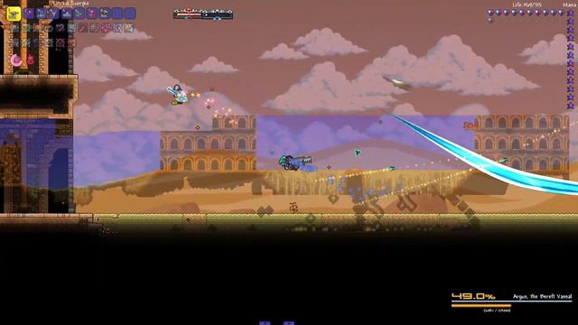 Calamity Infernum Argus, the Bereft Vassal, and Taurus, the Great Sand Shark смотреть онлайн