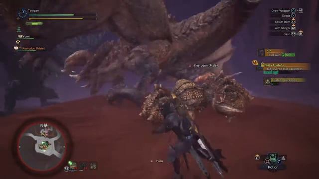 Monster Hunter: World - Turf War: Diablos Vs Black Diablos (Diablo's Outcome) смотреть онлайн