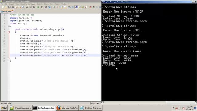 String Functions In Java Tamil смотреть онлайн