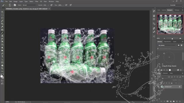 Photoshop Tutorials: Sử dụng công cụ Brush Tool trong Photoshop - Bài 8 смотреть онлайн