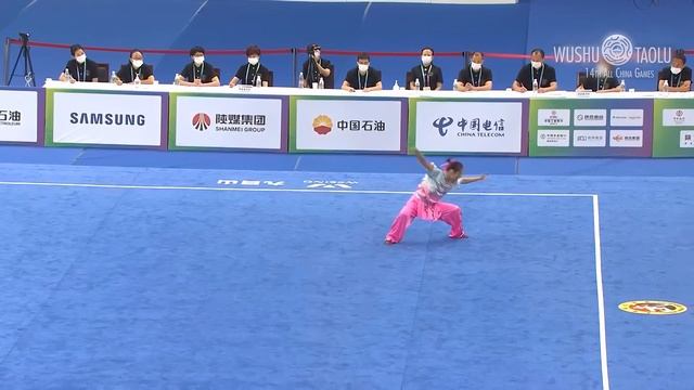 Yi Li - Changquan - 14th All China Games - Wushu Taolu смотреть онлайн