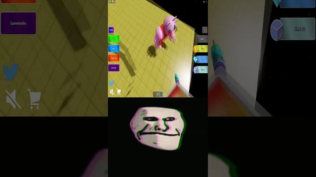 Roblox 100 IQ Moment Piggy(TrollFace Meme)#short #roblox #trollface#piggy смотреть онлайн