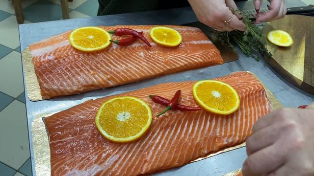 НОВОГОДНЕЕ БЛЮДО‼️Лосось с икрой в соусе?блюда из рыбы?икра✔️вкусный рецепт смотреть онлайн