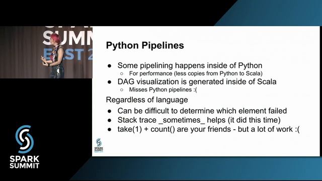 Debugging PySpark: Spark Summit East talk by Holden Karau смотреть онлайн