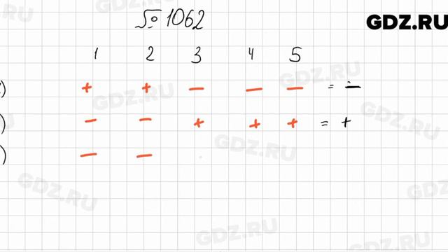 № 1062 - Математика 6 класс Мерзляк смотреть онлайн
