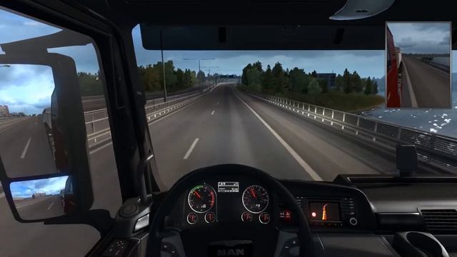 Euro Truck Simulator 2 - ПОКОРИТЬ ЕВРОПУ! ОБКАТЫВАЕМ MAN EURO 6! #4 смотреть онлайн