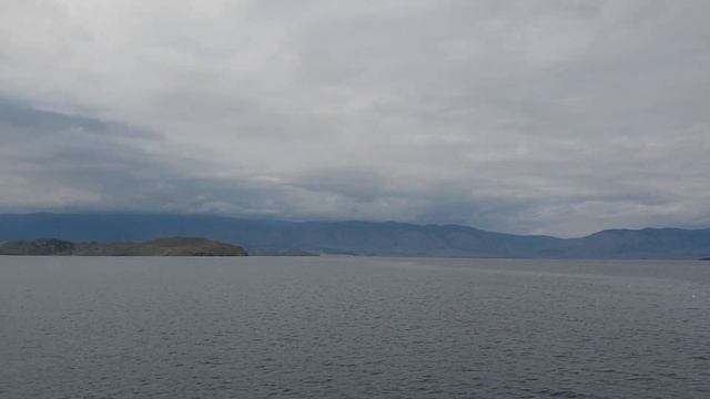 Байкал. Паром с острова Ольхон на материк. смотреть онлайн