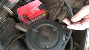 Свист с моторного отсека ВАЗ 2101 - 2107 классика,  иногда появляется при наборе оборотов двигателя