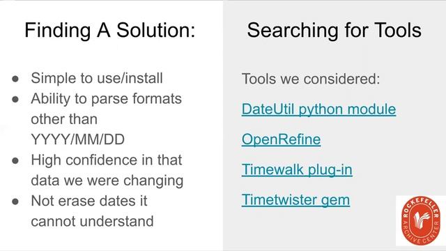 How to Make Technology Work for You In an ArchivesSpace Data Cleanup Project смотреть онлайн