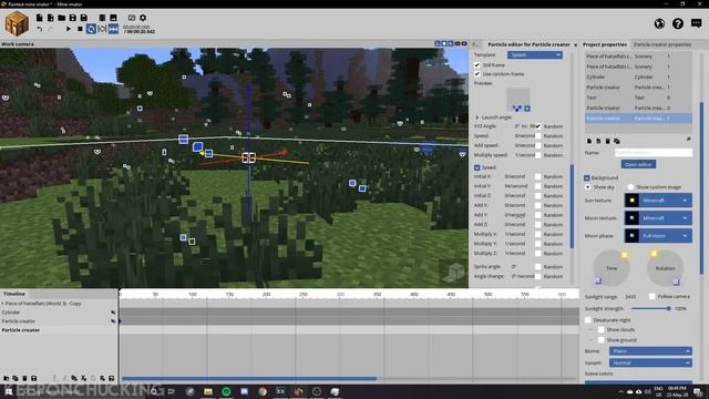 Mine-imator How To - Realistic Rain Tutorial смотреть онлайн