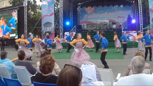 День города КИРОВ 2016. Танцы. смотреть онлайн
