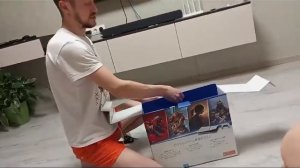 Распаковка Sony Playstation 5 slim с мегамаркета