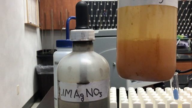 Reaction Between Silver Nitrate And Iron (III) Chloride - AgNO3 + FeCl3, AgNO3 And FeCl3