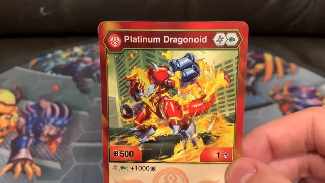 Bakugan: Evolutions Pyrus Platinum Dragonoid Unboxing & Review