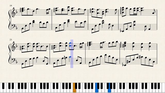 Blood Teller (Future Diary ED) | 未来日記 [Piano Sheet Music] смотреть онлайн