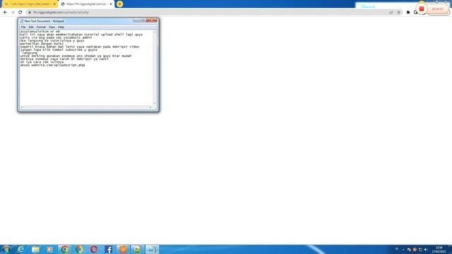 cara upload shell terbaru смотреть онлайн