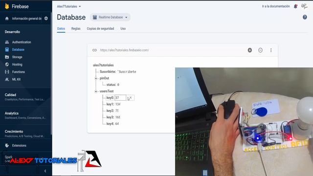 ESP8266 RFID y Firebase (Access Control - Real Time) смотреть онлайн