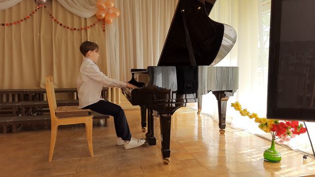 Барковский Кирилл, 12 лет.К.Черни этюд №13 опус. 299 смотреть онлайн