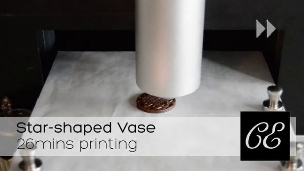 Choc Creator V2.0 Plus - 3D Star-shaped Vase