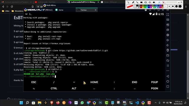 Hack Script Miner Coin Via Termux Gratis