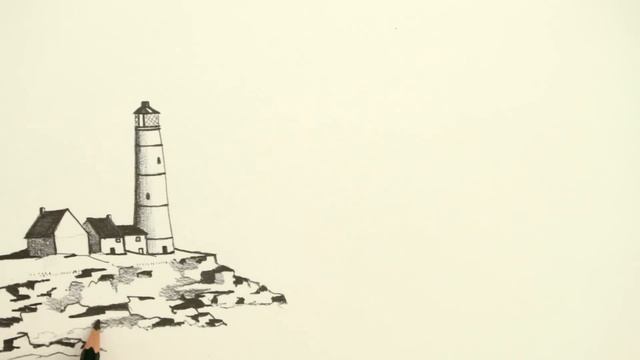 How to Draw a Lighthouse, the Sea and Sky смотреть онлайн