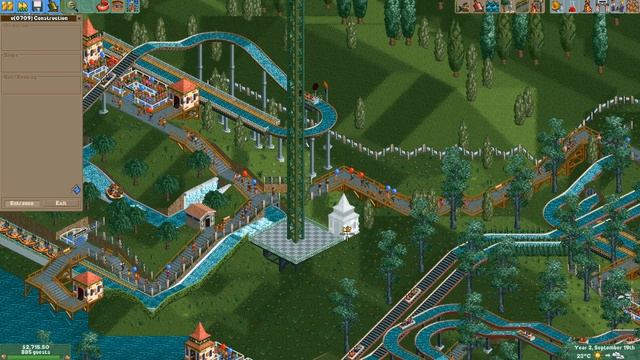 White Water Park (Part 2) | RollerCoaster Tycoon смотреть онлайн